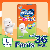 MamyPoko Day & Night Large - 36 pcs x 1 pack - Pants Diaper