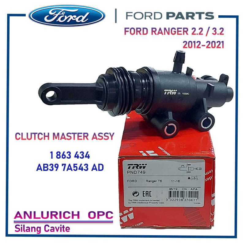 Clutch Master Assembly Ford Ranger 2.2 / 3.2 BT50 20142020 (PND749