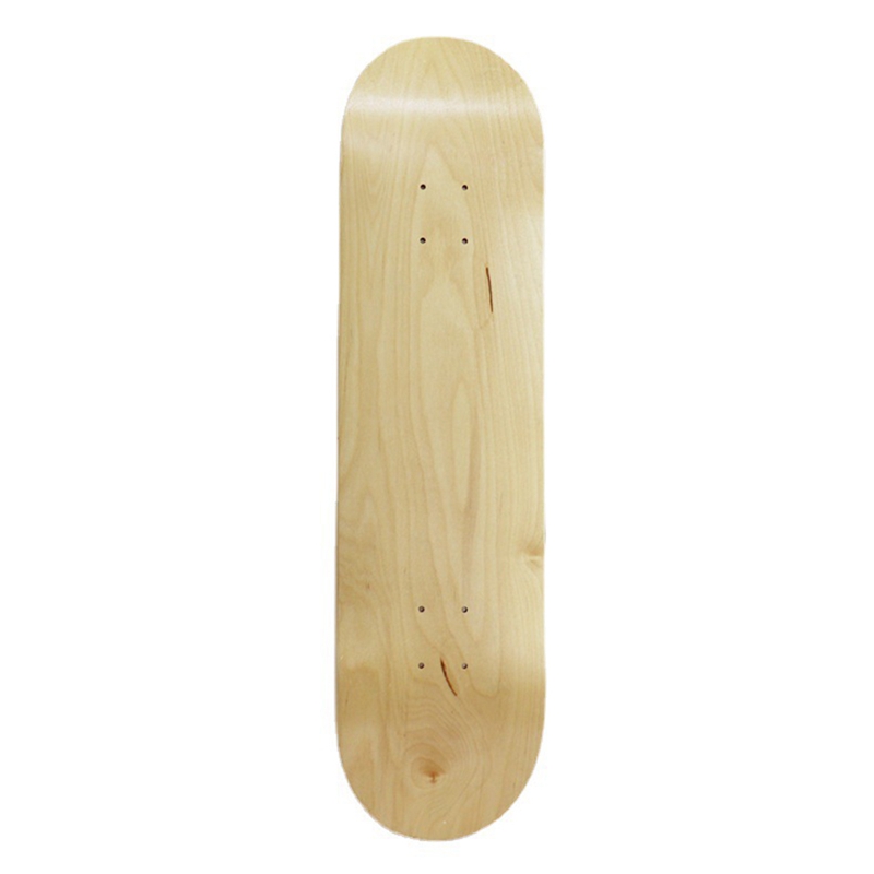 24"/27" DIY Unique 7 Layers Natural Wooden Maple Skateboards Deck Wood Parts 