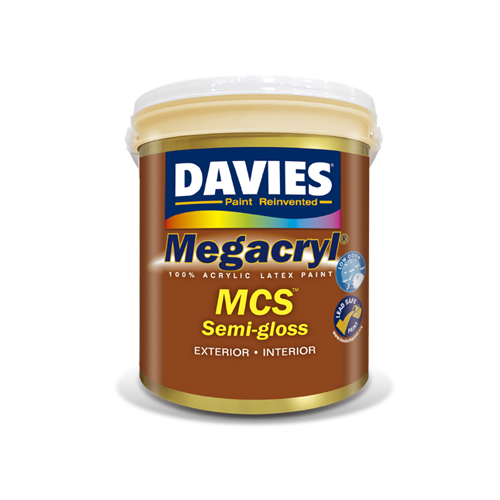 Davies Megacryl Acrylic Semi Gloss Latex Paint Mcs 0121 Toasted Beige 4l Lazada Ph - Davies Paint Colors Latex