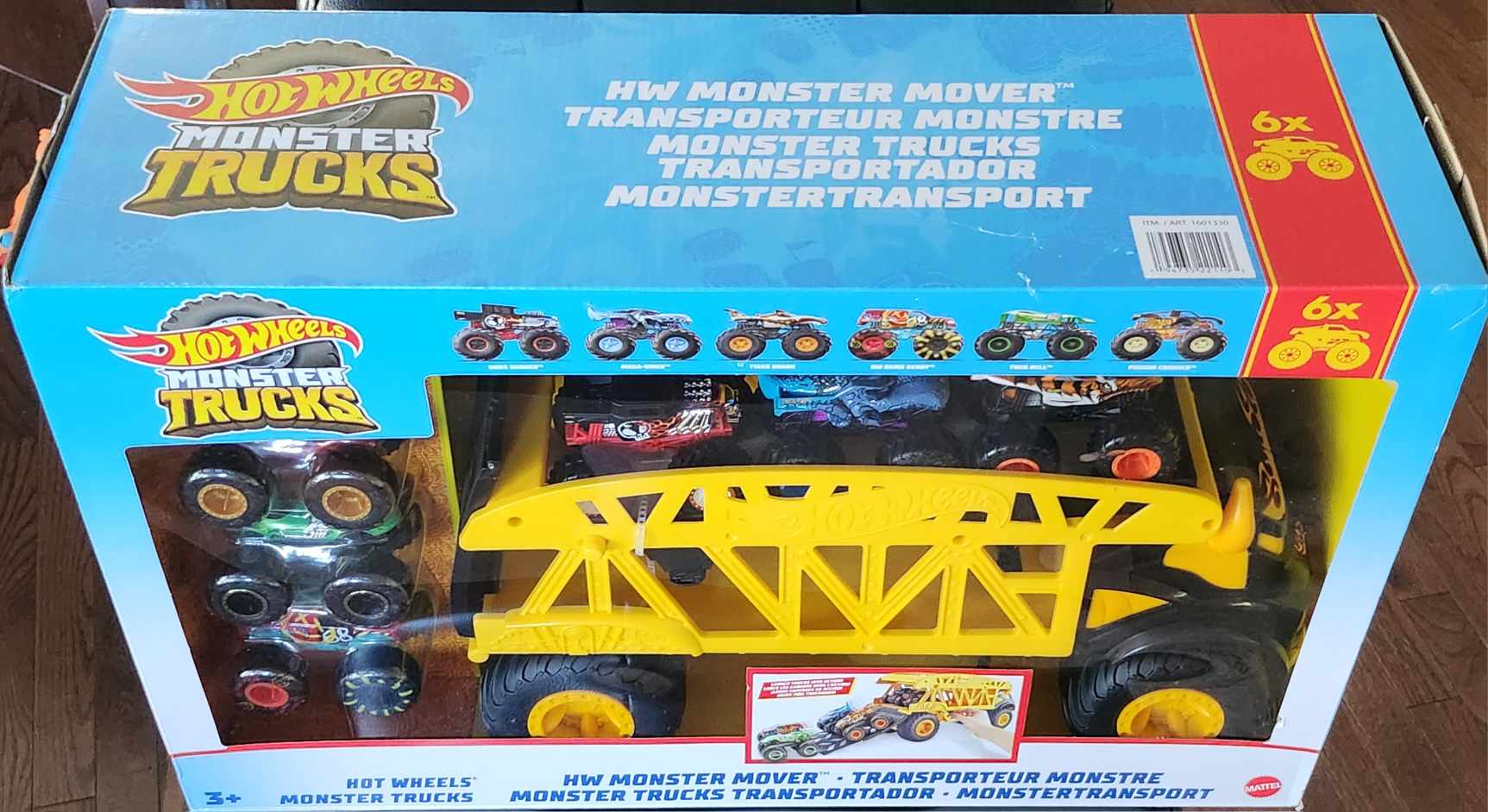 Hot Wheels Monster Truck Monster Mover Bundle