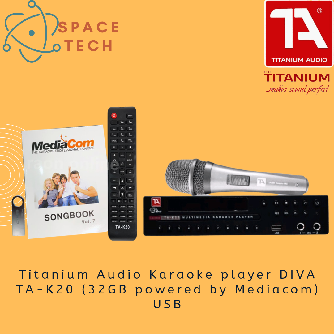 TITANIUM AUDIO DIVA TAK20 (32GB Powered by USB Multimedia