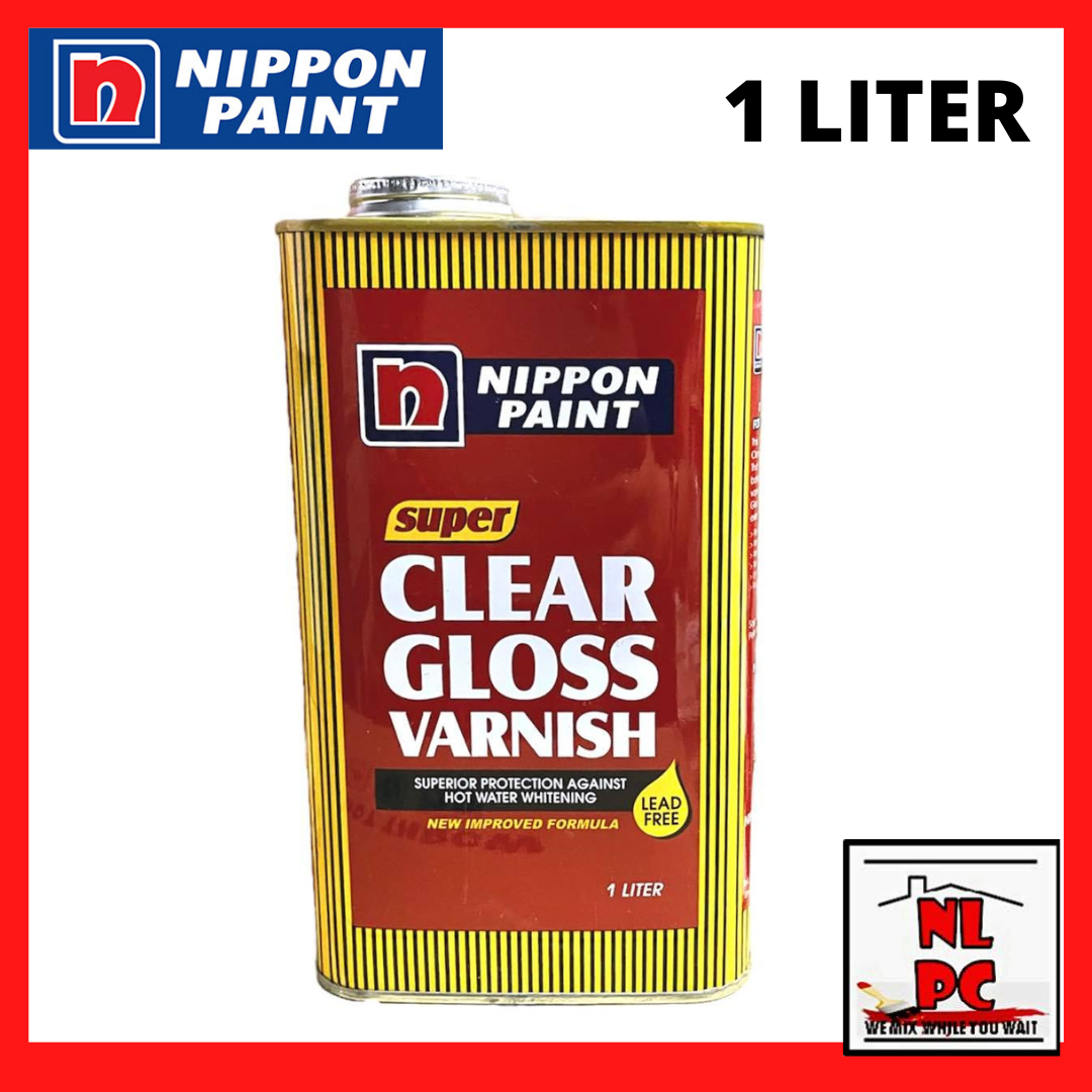 NIPPON Super Clear Gloss Varnish 1 LITER Lazada PH