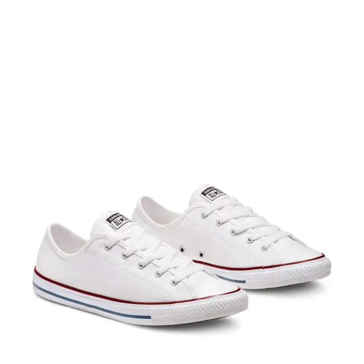 red dainty converse