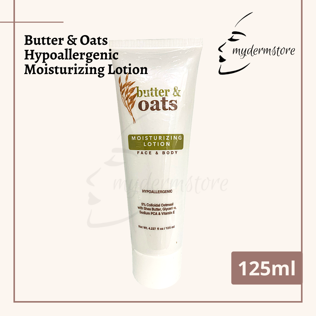 Butter & Oats Hypoallergenic Moisturizing Lotion 100ml and 125ml
