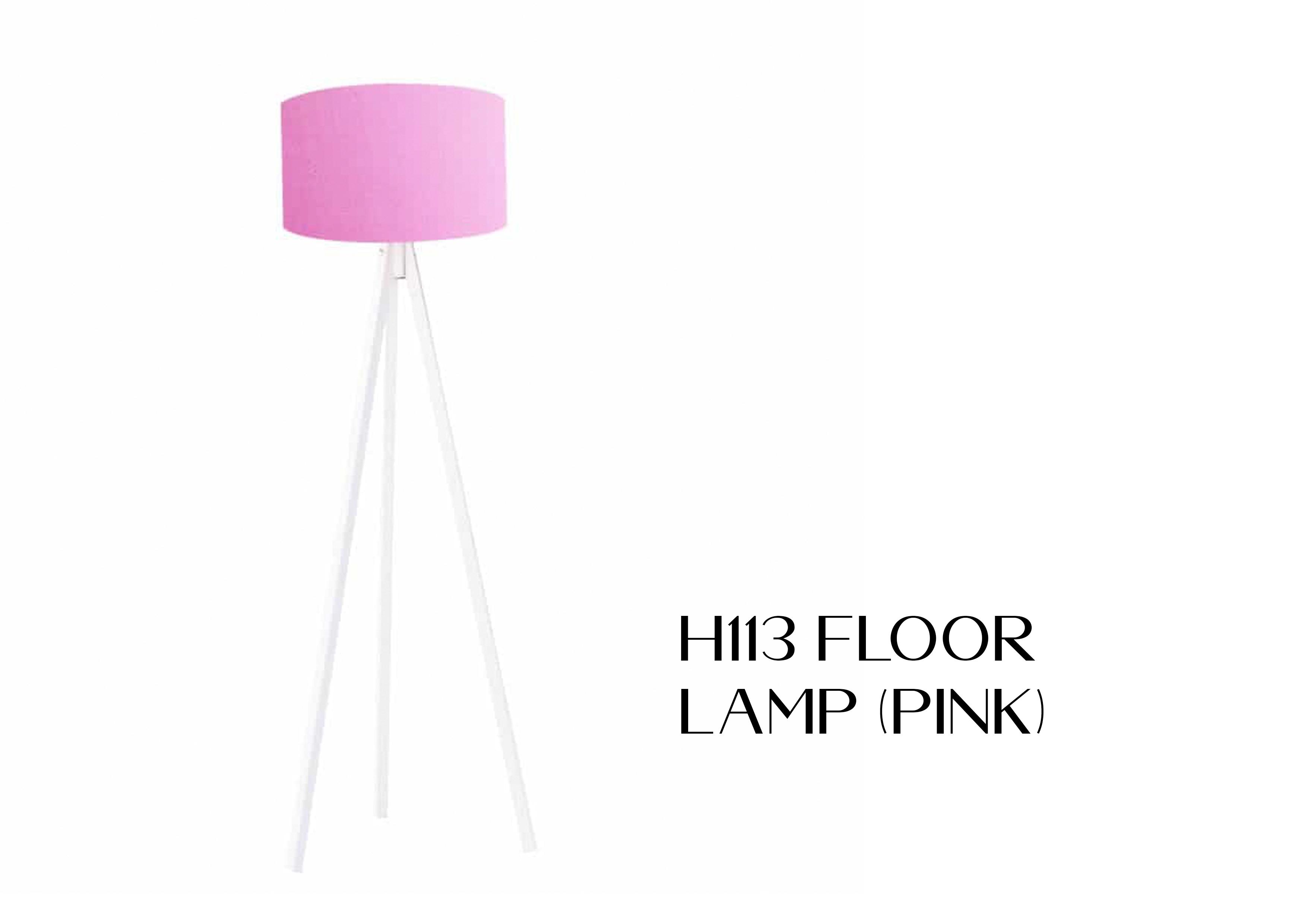 purple floor lamp
