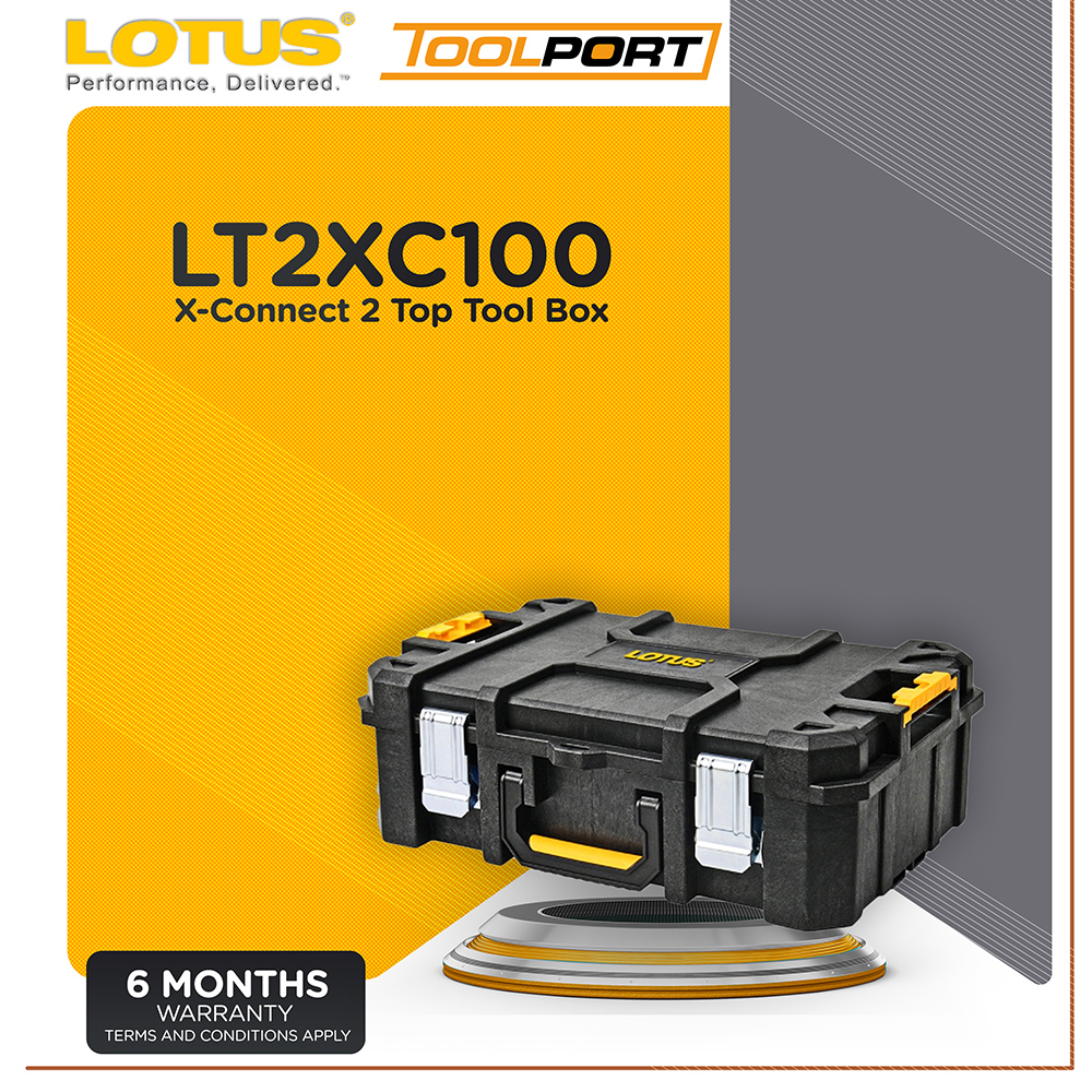 Lotus LT2XC100 XConnect 2 Top Tool Box [ TOOLPORT ] Lazada PH
