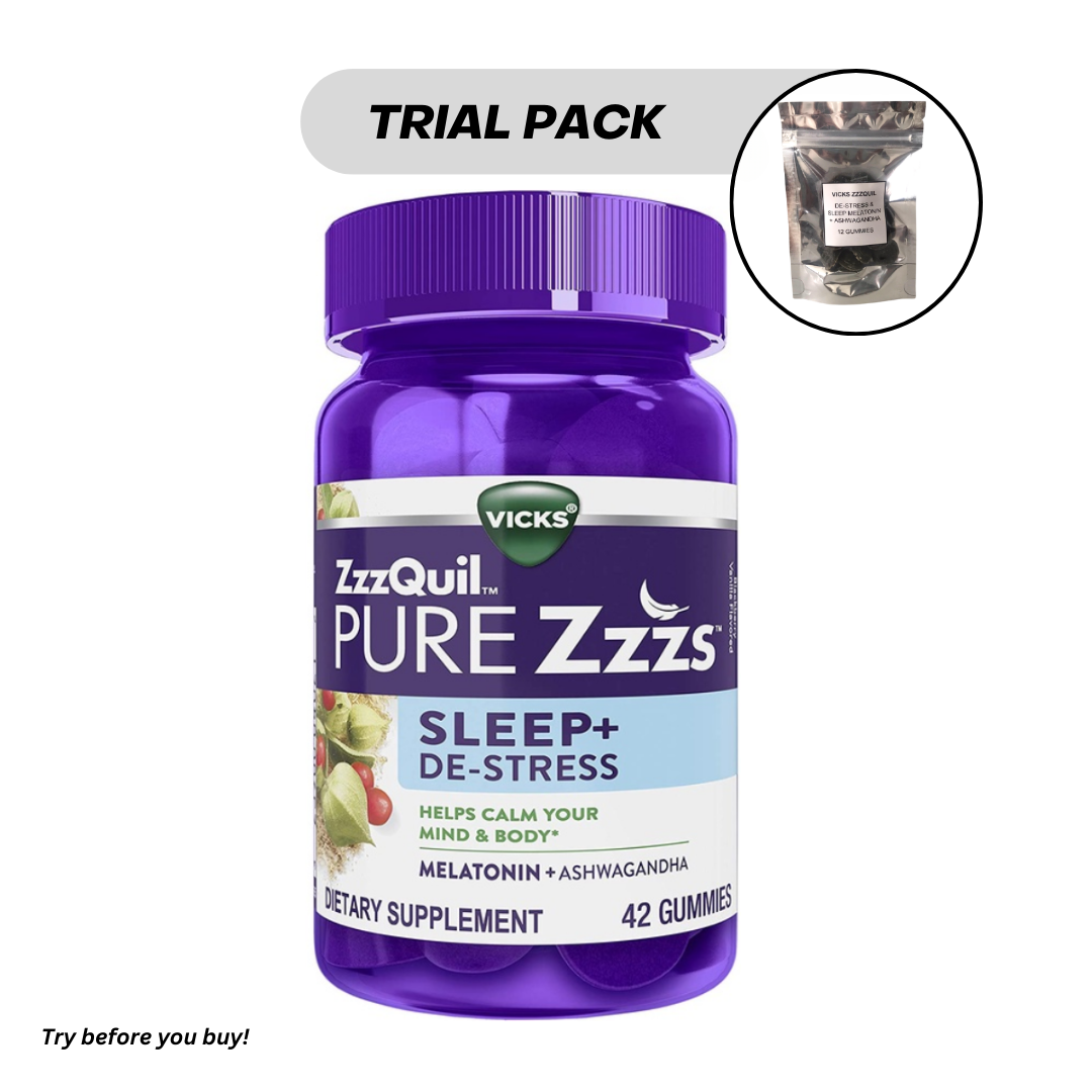 ZzzQuil De-Stress & Sleep Melatonin + Ashwagandha | Lazada PH