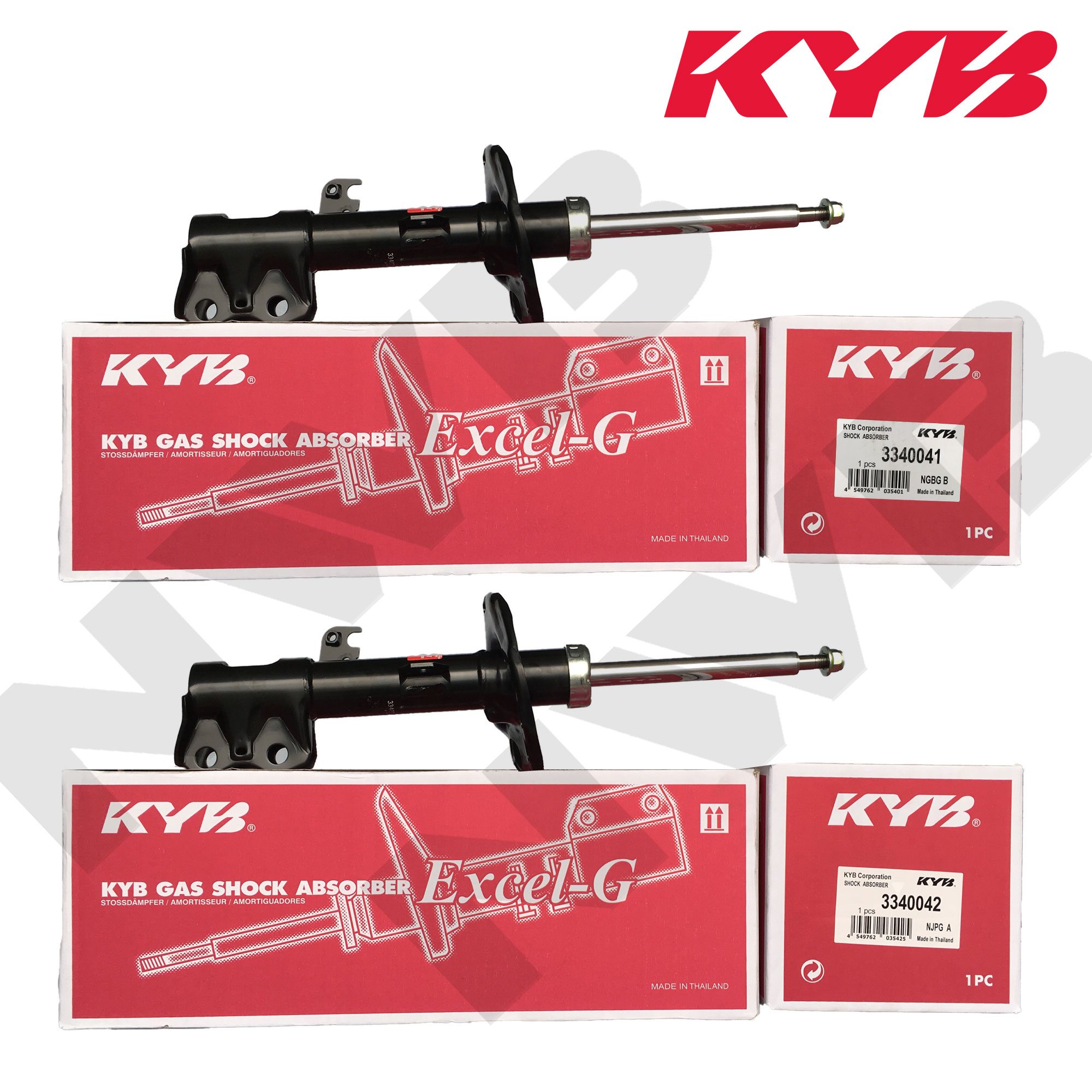 Kyb Kayaba 3340041 3340042 Gas Strut Assembly Front For Toyota Corolla Altis 2014 2018 Set Of 2 Lazada Ph