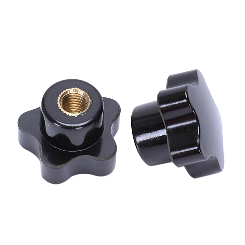 M8x40mm Screws Star Head Wing Screw Clamp Knob with 5Pcs M8 Female