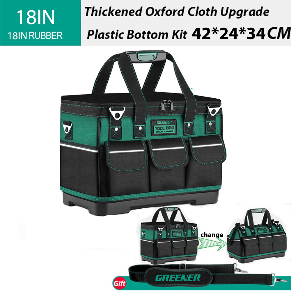OFFICIAL GREENER MultiFunction Oxford Cloth Tool Bag Waterproof