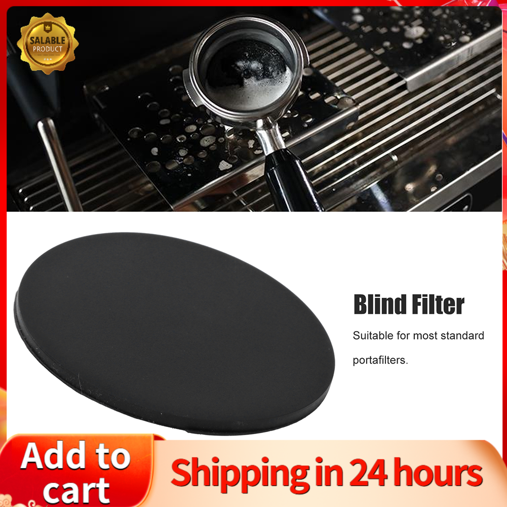Blind Filter Rubber Backflush Disk for SemiAutomatic Coffee Machine