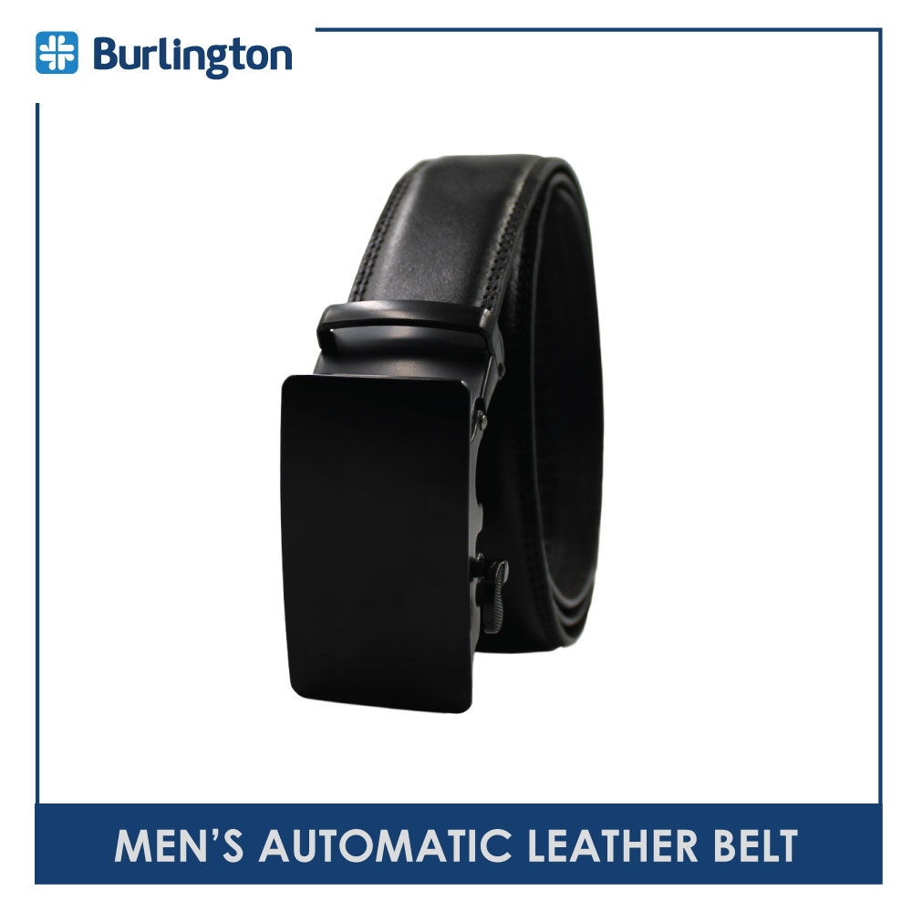 Burlington Men's Automatic Buckle Genuine Leather Belt 1 piece JMLA2403 Lazada PH