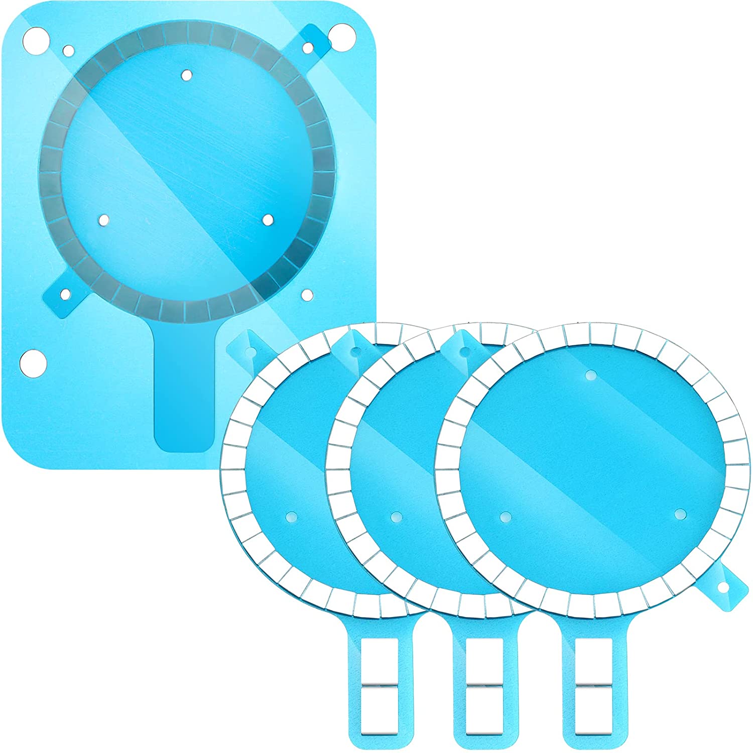 3 Pieces Sticker Wireless Charging Circle Phone