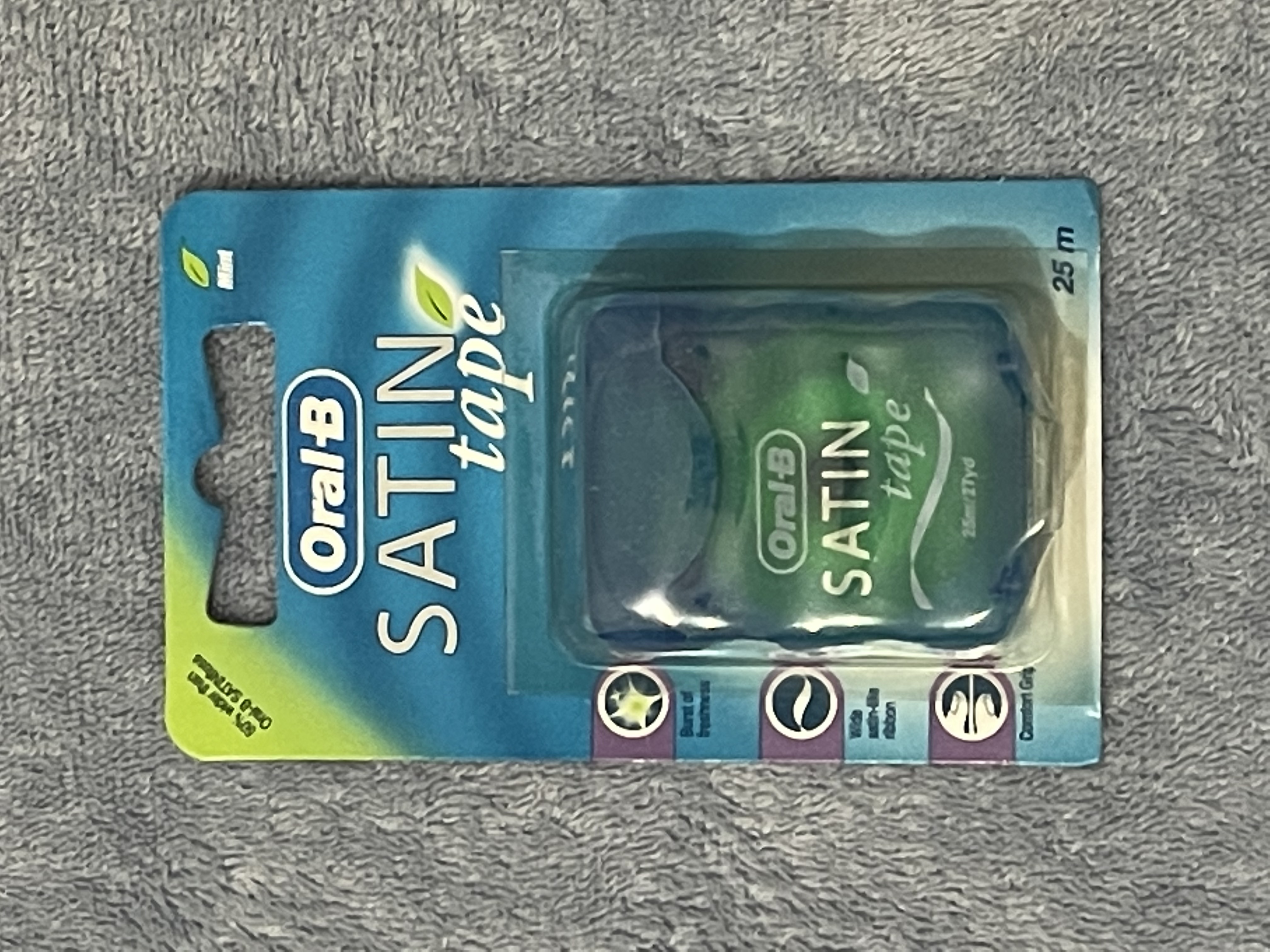 Original OralB Dental Floss Satin Tape 25 meters Lazada PH