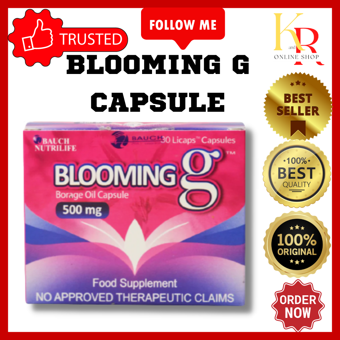 ⭐️⭐️ THE ORIGINAL BLOOMING G Packed Borage Oil Great Suppliment for