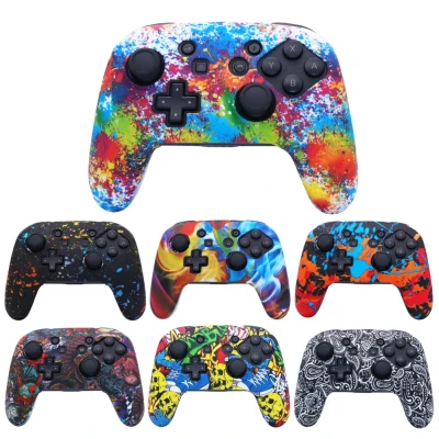 Soft Silicone Cases For Nintendo Switch Pro Controller Skin Case Gamepad Joystick Case Cover Switch Pro Video Games Accessories