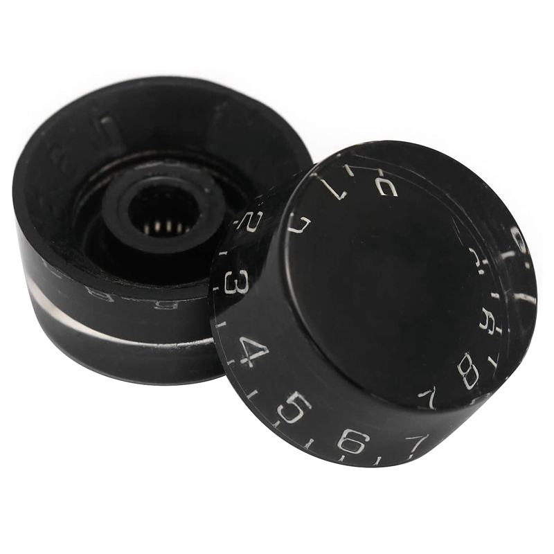 4Pcs Electric Guitar Top Hat Knobs Speed Volume Tone Control Knobs Compatible for Les Paul LP Style Guitar