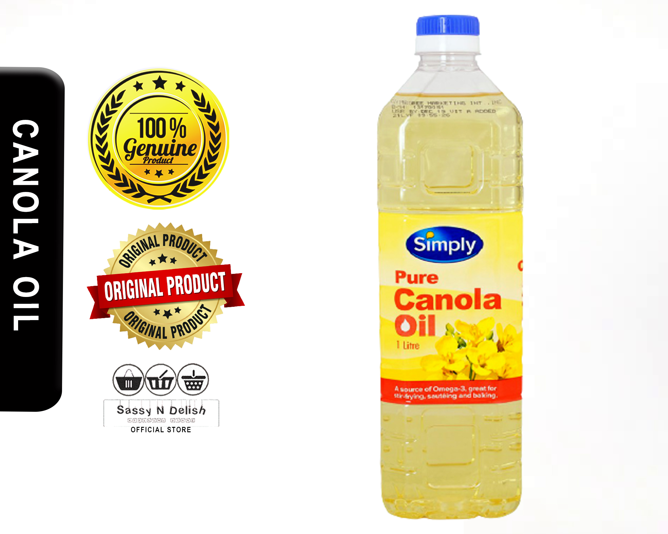 Simply Canola Oil 1 Liter Lazada PH