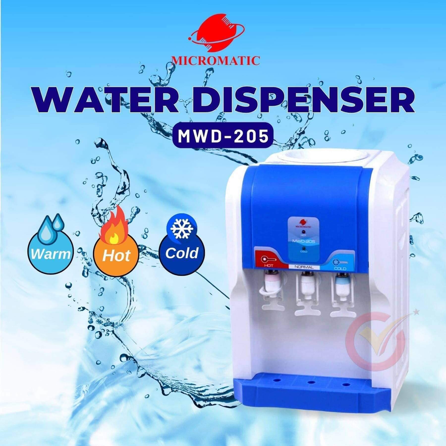 Micromatic Water Dispenser Table ( MWD 205) Hot, Cold and Normal
