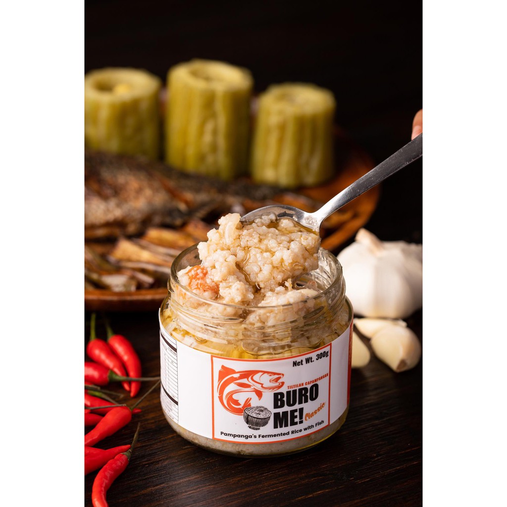 BURO ME (BURONG ISDA) PAMPANGA'S FERMENTED RICE WITH FISH 300g | Lazada PH