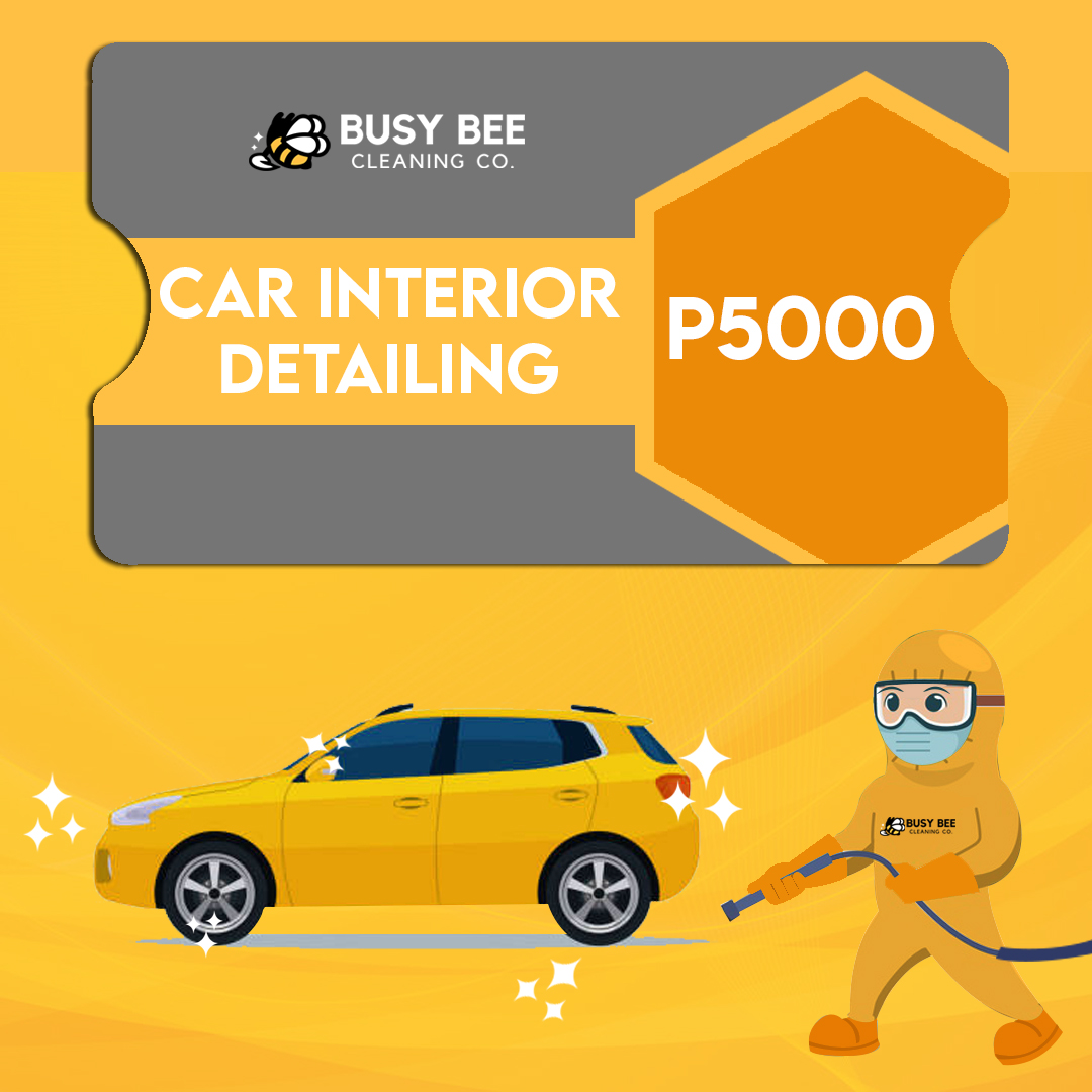 Busy Bee Cleaning Co. Car Detailing Services PHP 5000 Digital Gift