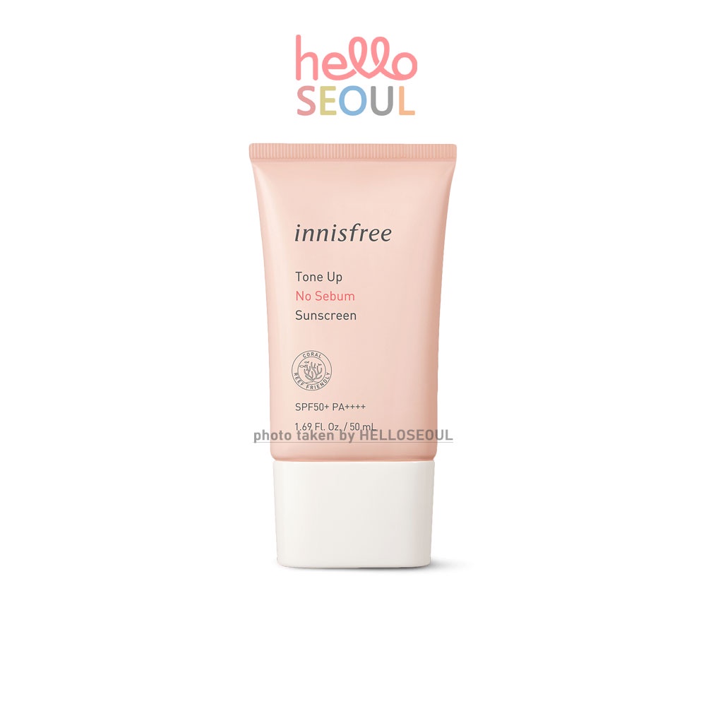 【New】 Innisfree Tone Up No Sebum Sunscreen SPF50+ PA++++ 50ML Lazada PH