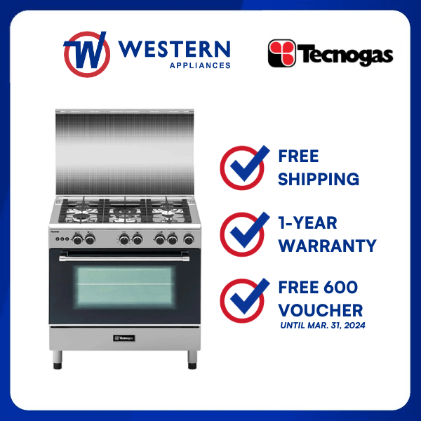 Tecnogas TFG9050CRVSSC 90cm Gas Range Lazada PH