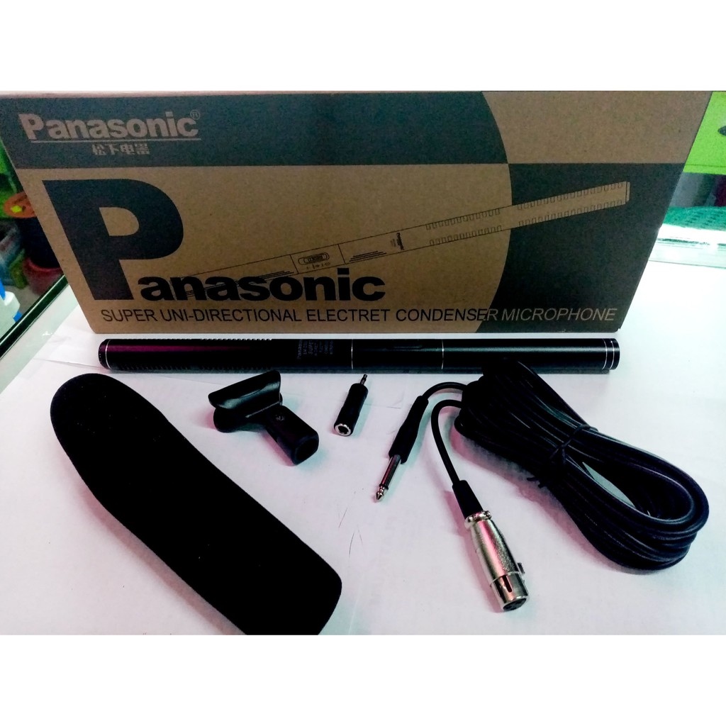 PANASONIC SUPER UNIDIRECTIONAL ELECTRET CONDENSER MICROPHONE Lazada PH