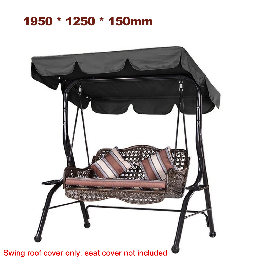 Outdoor Top Swing Canopy ฝาครอบกันน้ำ Garden Sun Shade Patio Swing Cover Case เก้าอี้ Hammock Cover Pouch