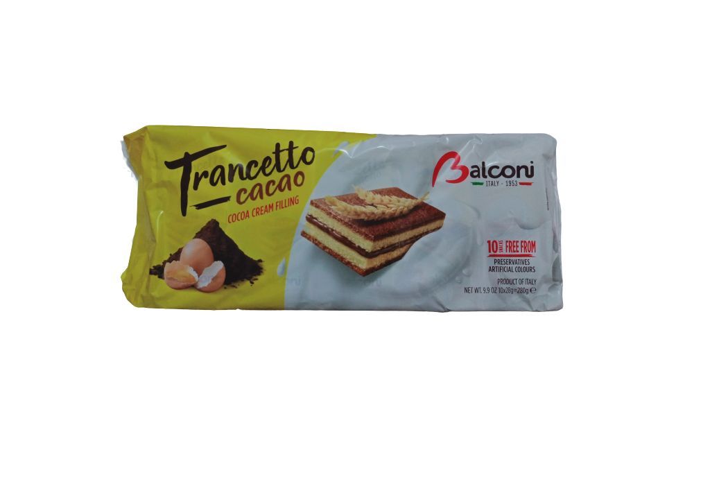 Balconi Trancetto Cacao Cocoa Cream Filling 280g (10x28g) | Lazada PH