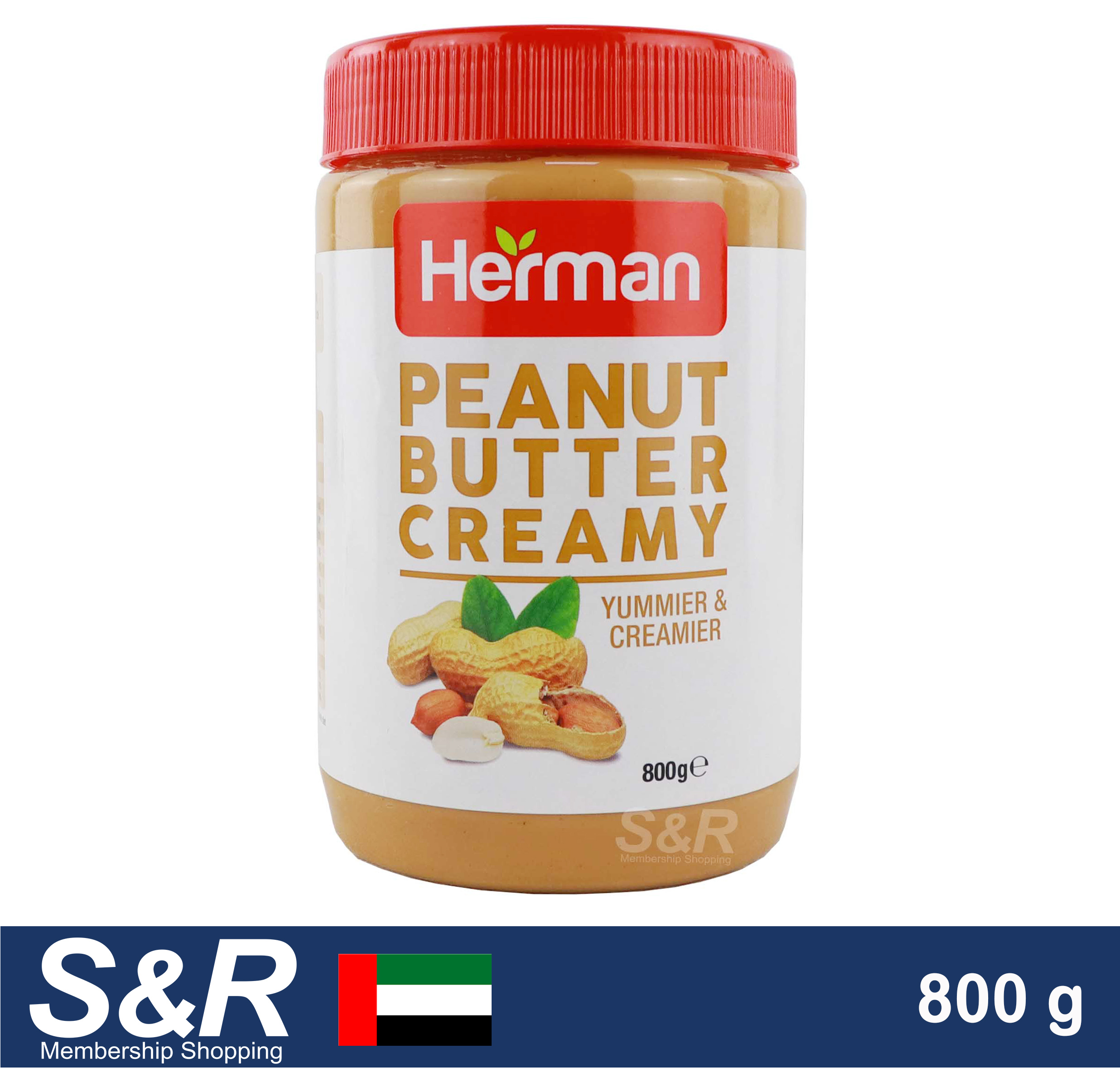 Herman Peanut Butter Creamy 800g Lazada PH