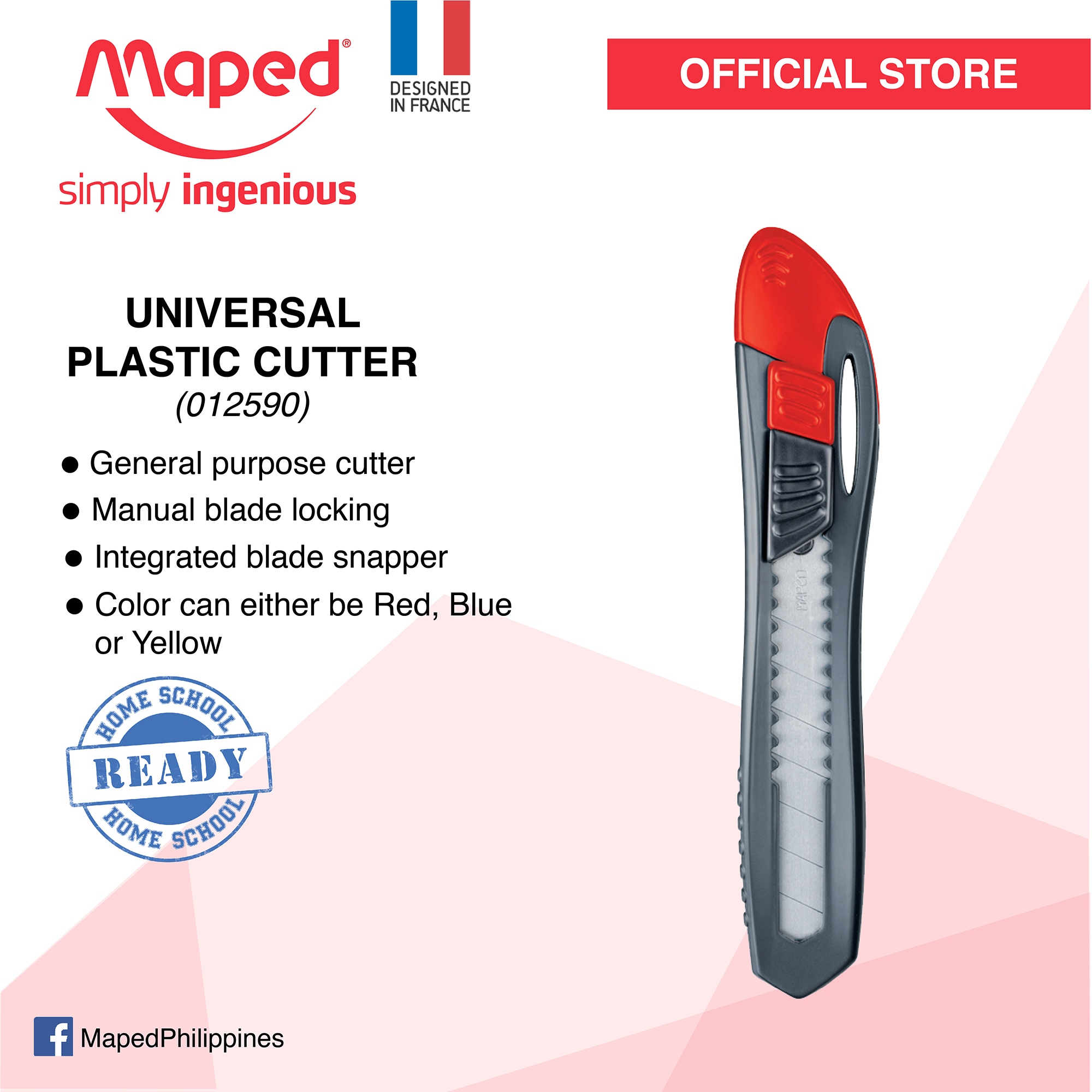 MAPED Universal Plastic Cutter 18mm 018310 Lazada PH