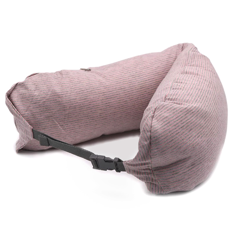 Muji Ushaped pillow head Muji neck pillow portable particle pillow