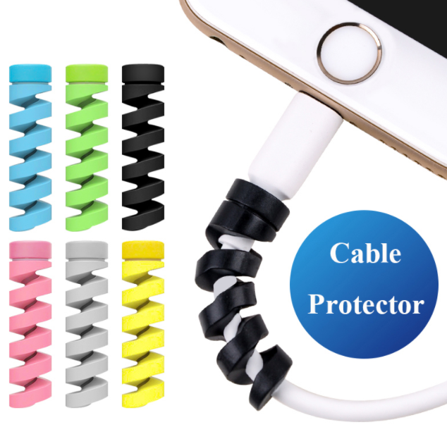 Universal Cable Protector Phone Charging Wire Protection Winding Anti Broken Cover Earphone Cord