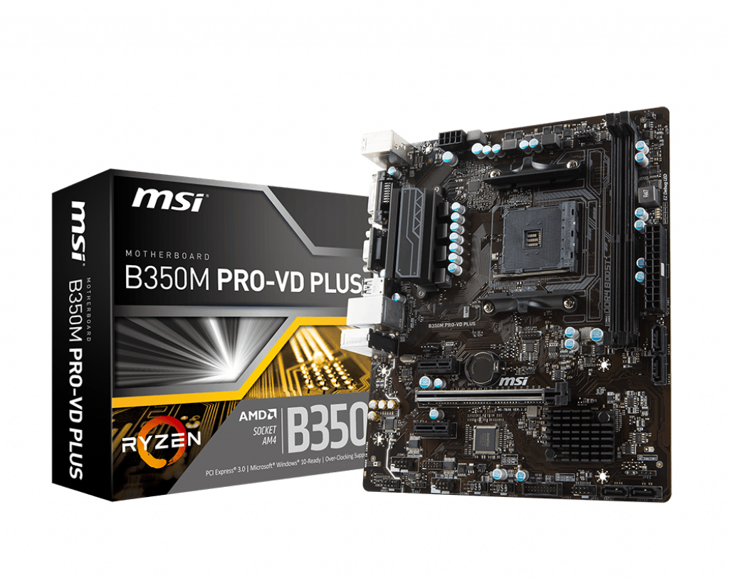 Msi Gaming Amd B350 Motherboard Cpu Compatibility Refurbished: MSI