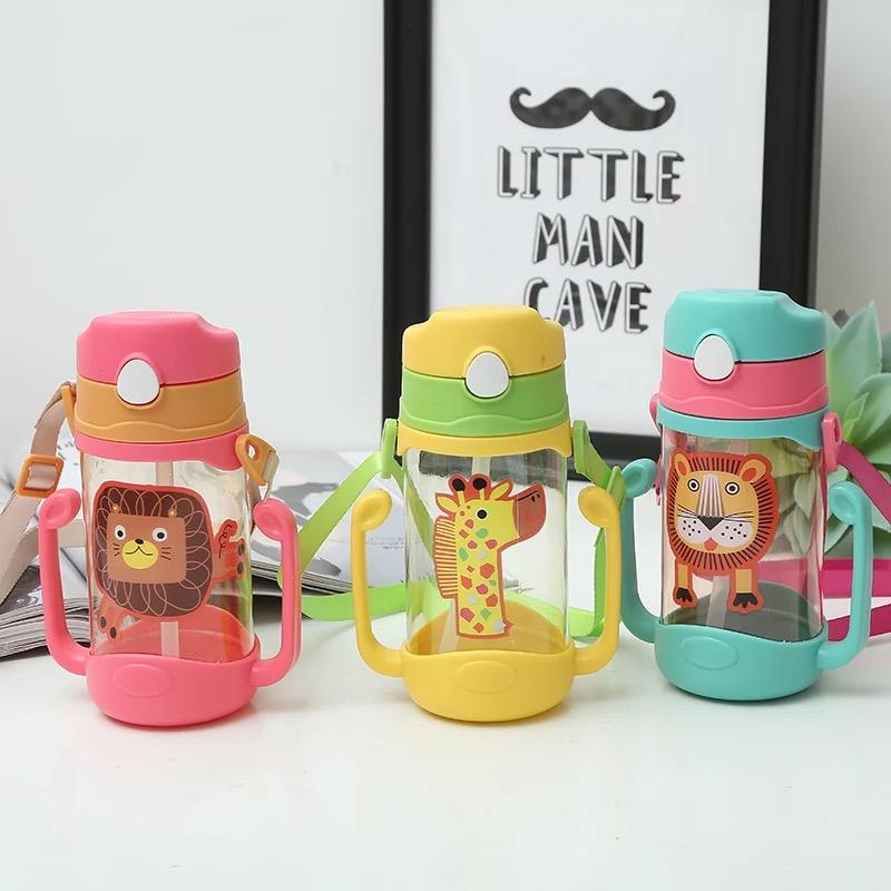 Cute Kids Tumbler with Handle 4 Colors