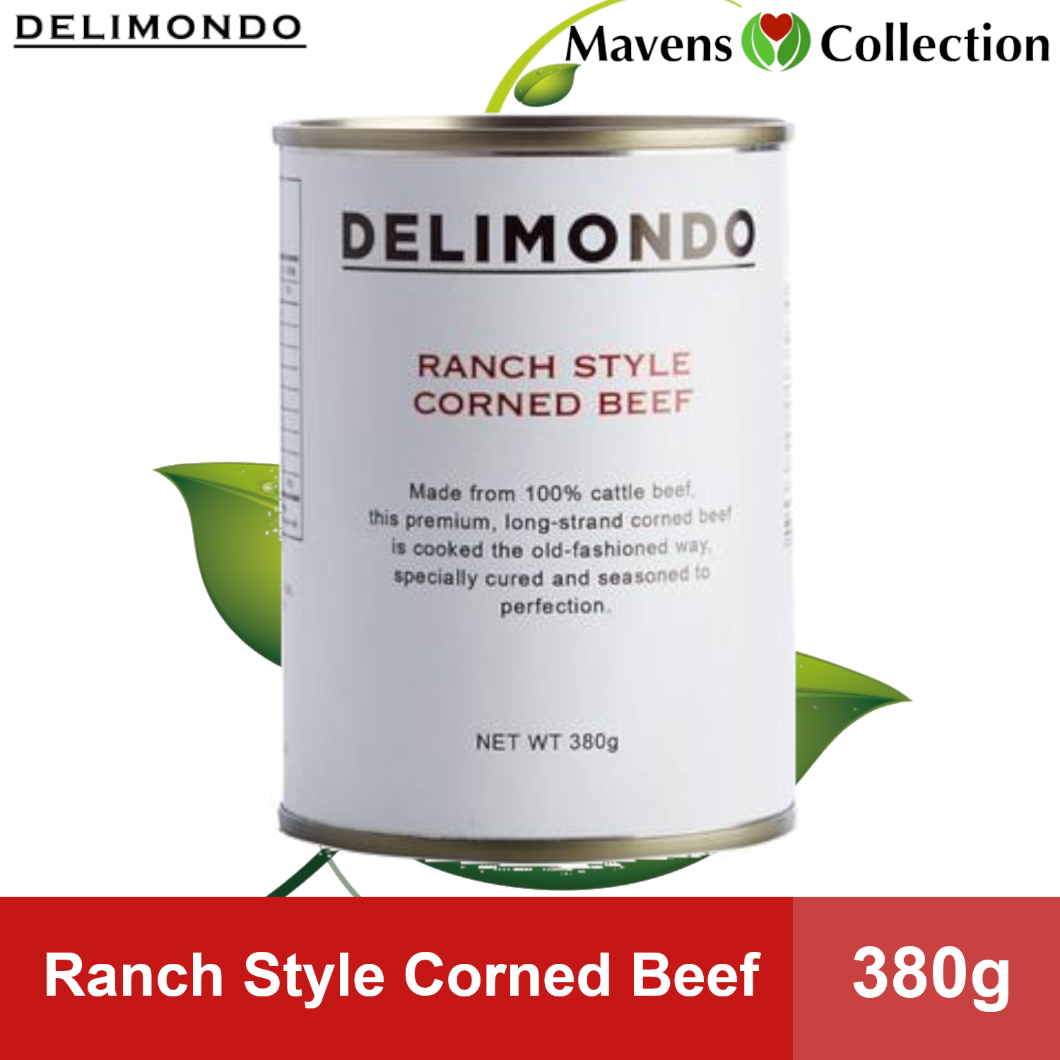 Delimondo Ranch Style Corned Beef 380g by MAVENS COLLECTION Lazada PH