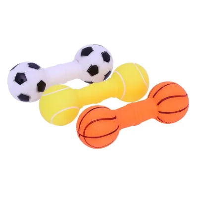 Boutique hot sale [Fat Fat Cute Dog]Pet Puppy Sports Squeaky Teether Soding Toy