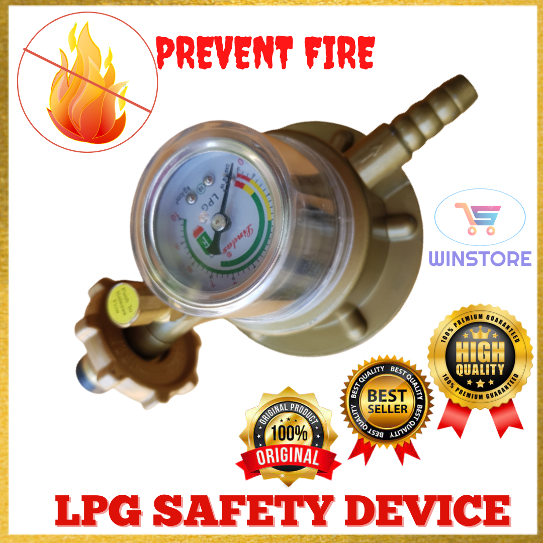 Original LPG SAFETY DEVICE, ANTILEAKAGE REGULATOR (POL TYPE), antiLeakage device, LPG Gas