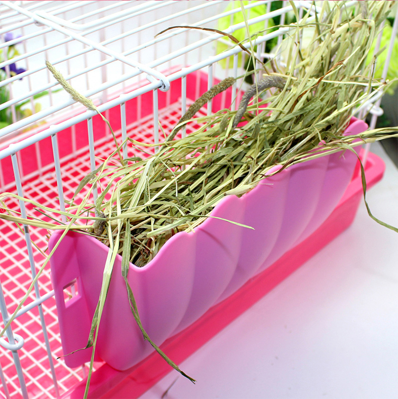 PetMe Hanging Hay Feeder Rack Hanging Hay Rack Feeder for Rabbits