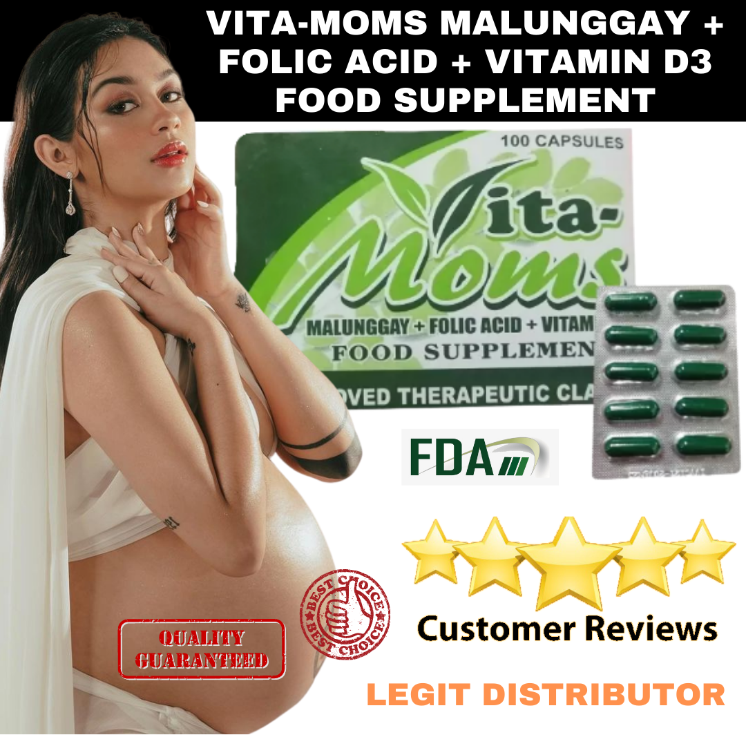 Vita Moms Malunggay Food Supplements Mother Milk Booster Pamparami ng