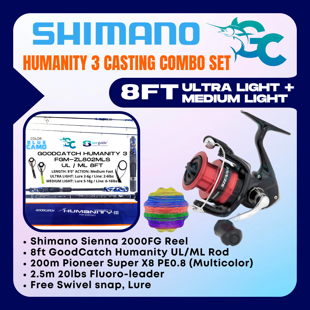 NEW SHIMANO SAHARA COMBO SETS - Goodcatch Fishing Supply