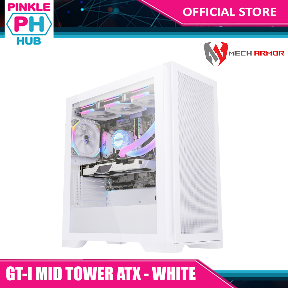 PinkleHub | MECH ARMOR GT-I MID TOWER ATX GAMING CHASSIS | Lazada PH