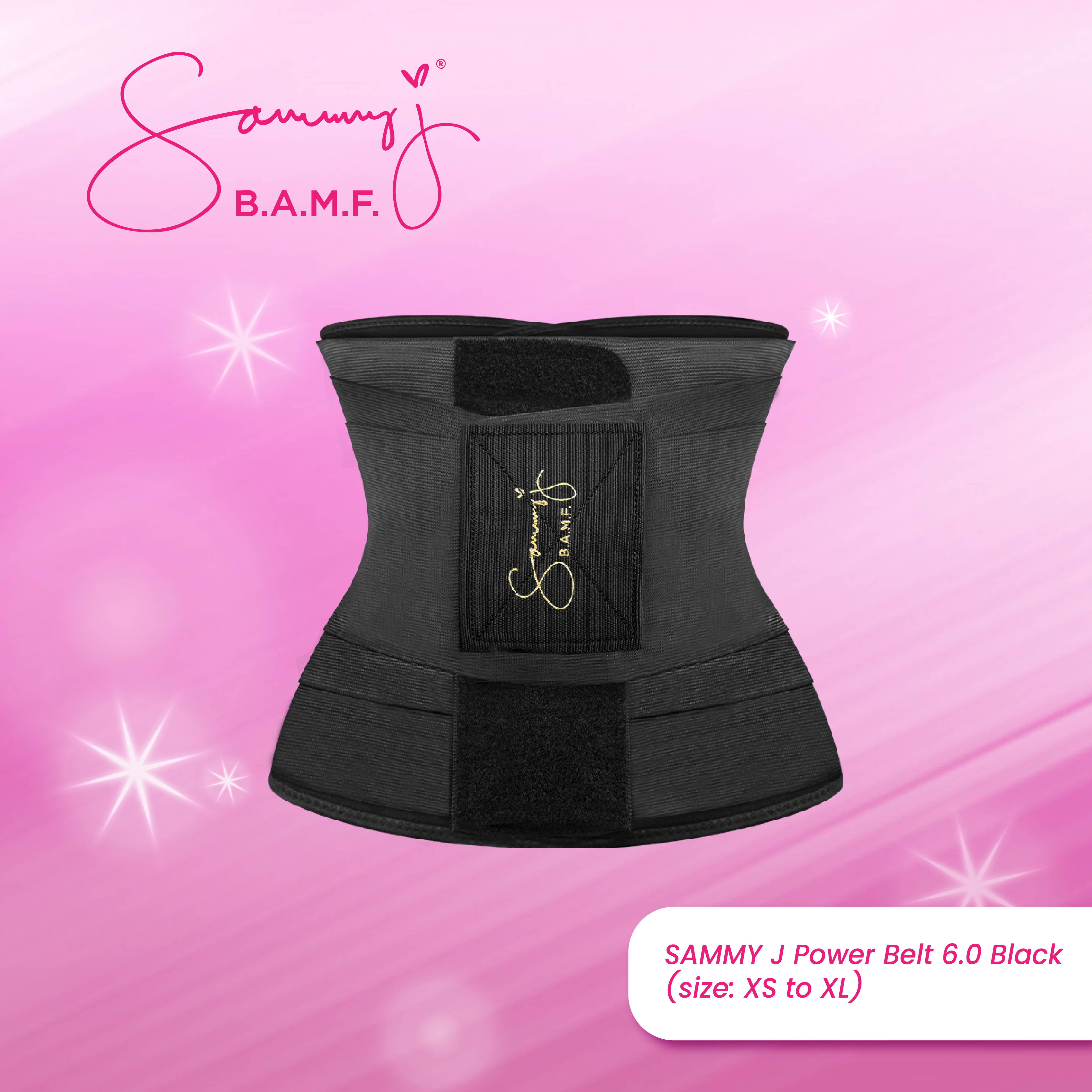 SAMMY J POWERBELT 6.0 (EXTRA SMALL - EXTRA LARGE) Cotton