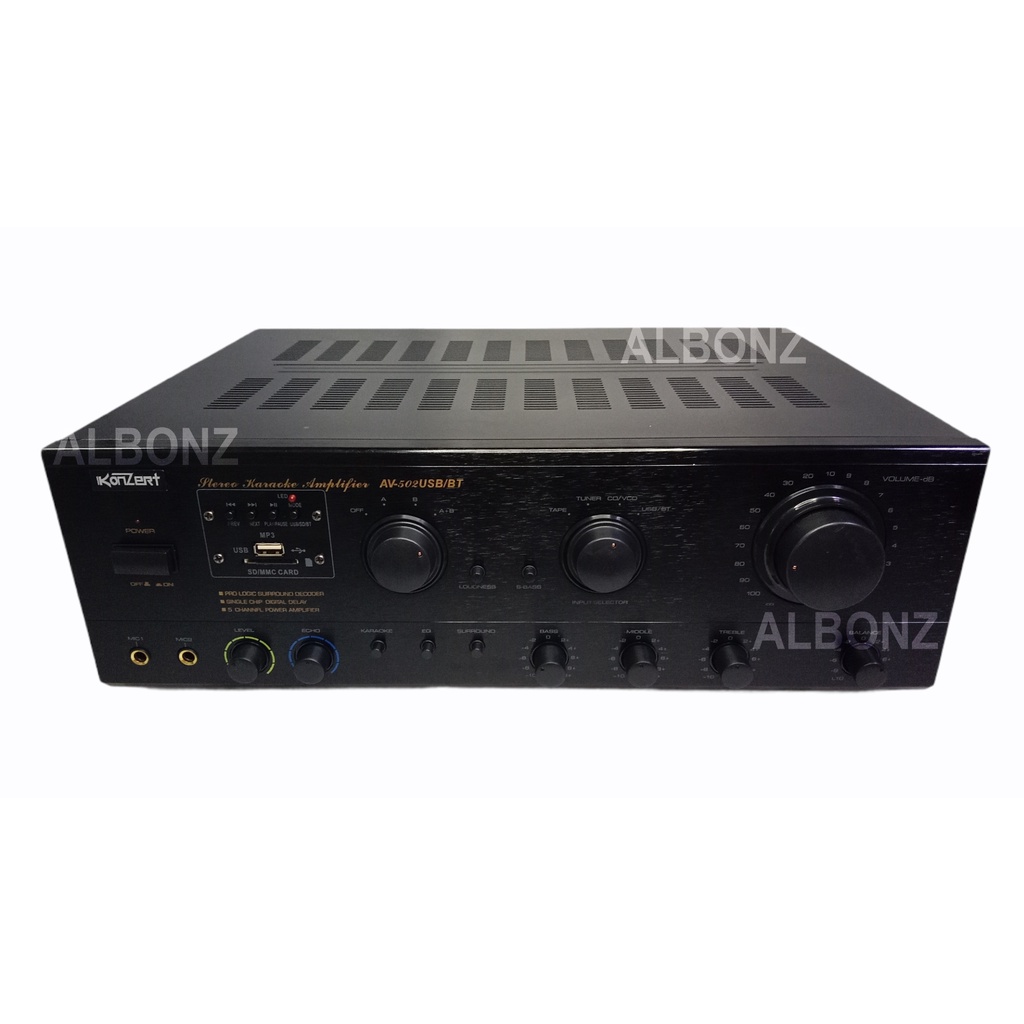 Konzert AV502BT Amplifier With Bluetooth Lazada PH