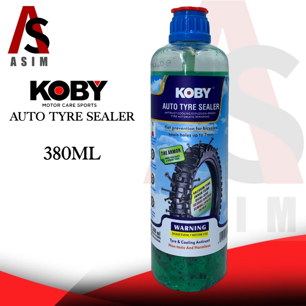 Motorcycle Original Auto Koby Tire Sealant Liquid Anti Flat Tyre For Tubeless Universal 500ml