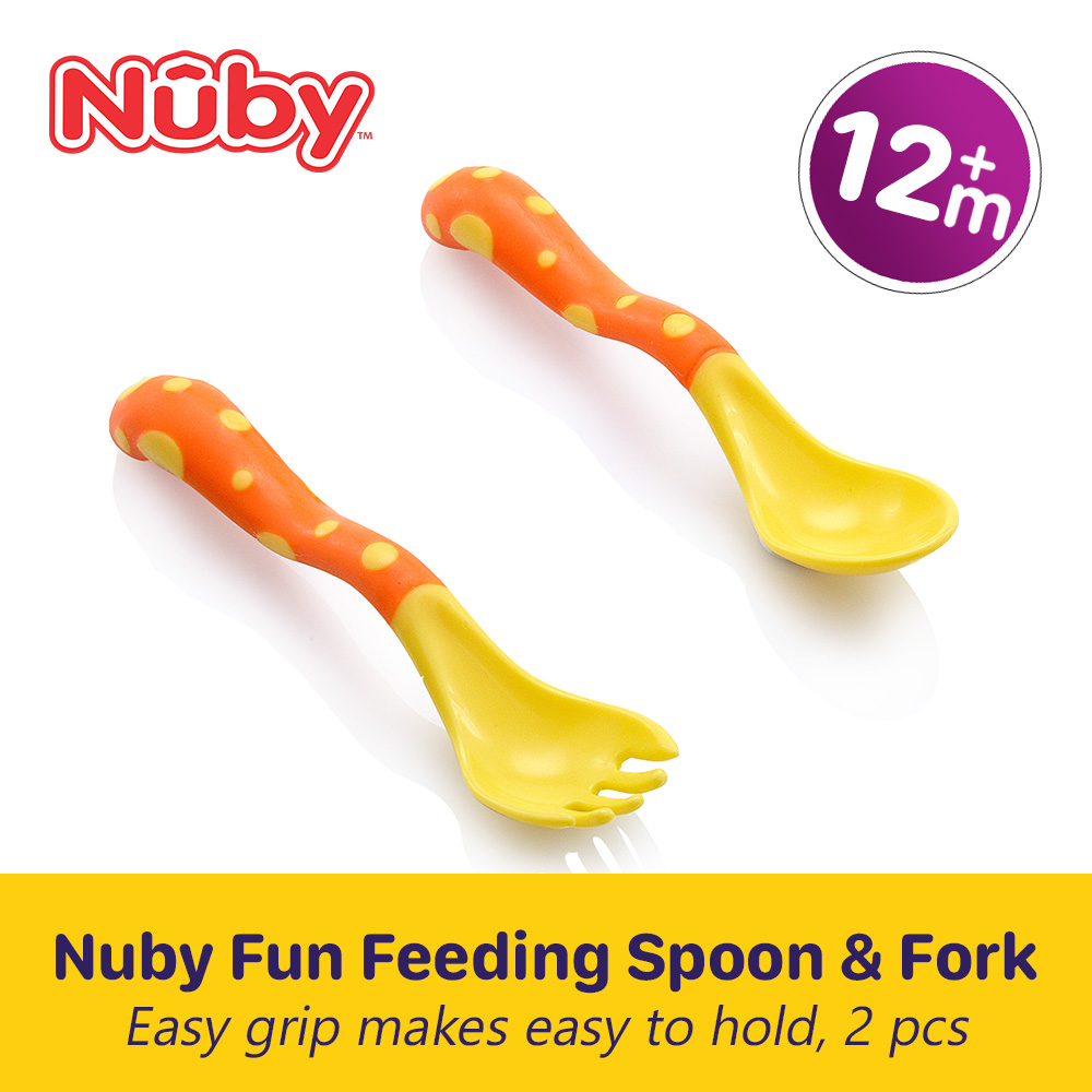 Fun Feeding Spoon & Fork (2 Sets)