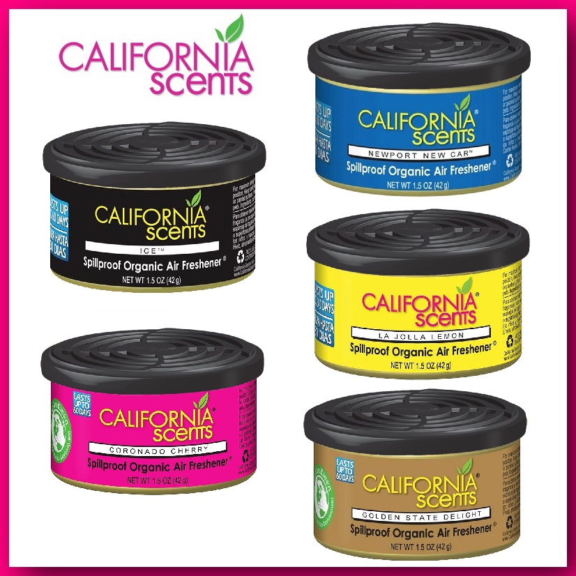 California Scents Coronado Cherry Spillproof Organic Air Freshener, 1.5  Ounce