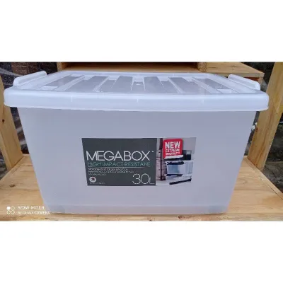 MEGABOX 30L STORAGEBOX ( L 49.0cm x W 35.0cm x H 26.5cm )